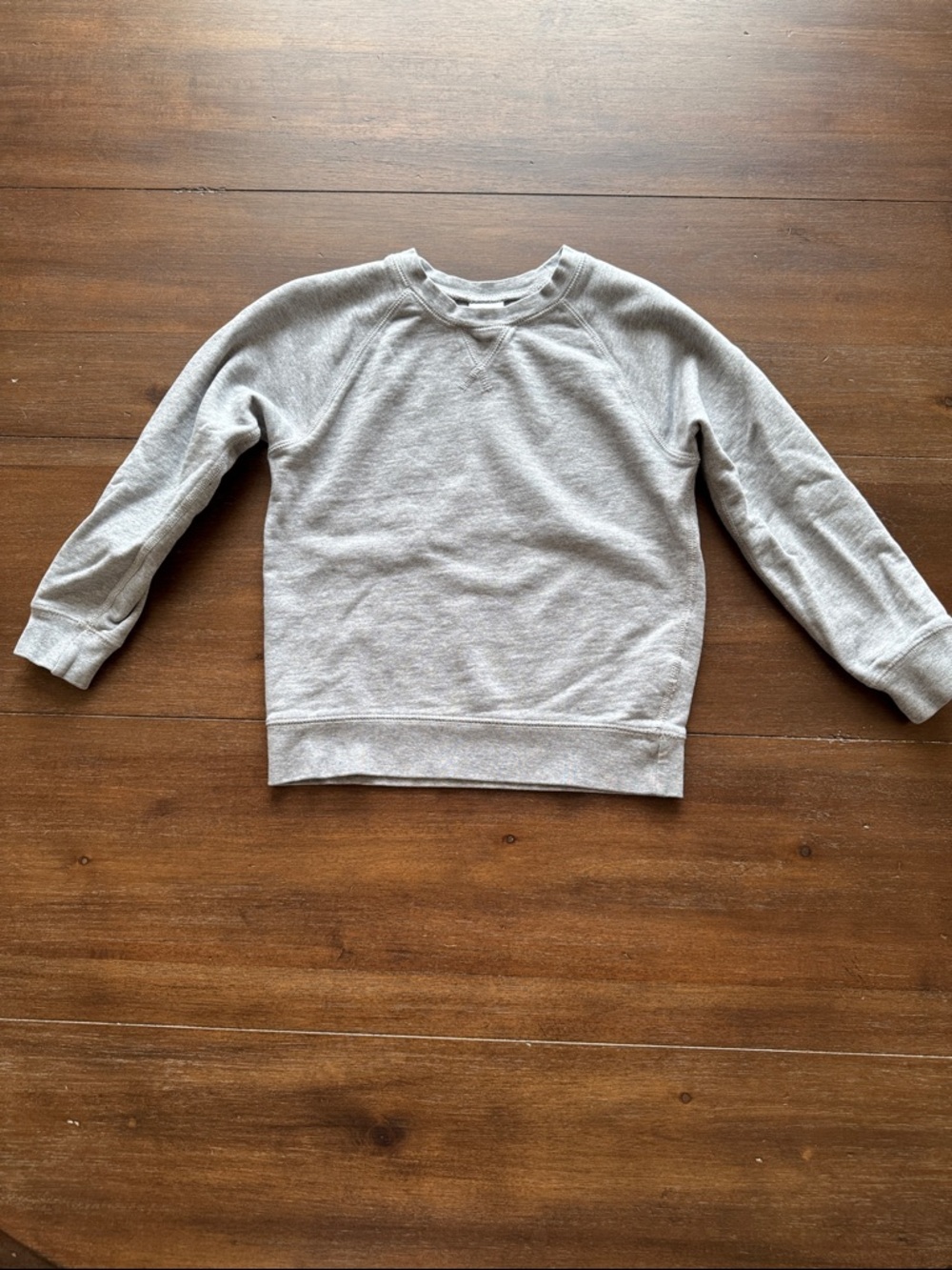 Size US 6-7 Hanna Andersson cotton gray sweatshirt
